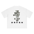 Boxy Oversized T-Shirt, SunStitch Coded