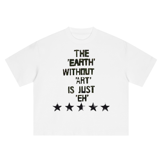 Boxy Oversized T-Shirt, SunStitch Coded