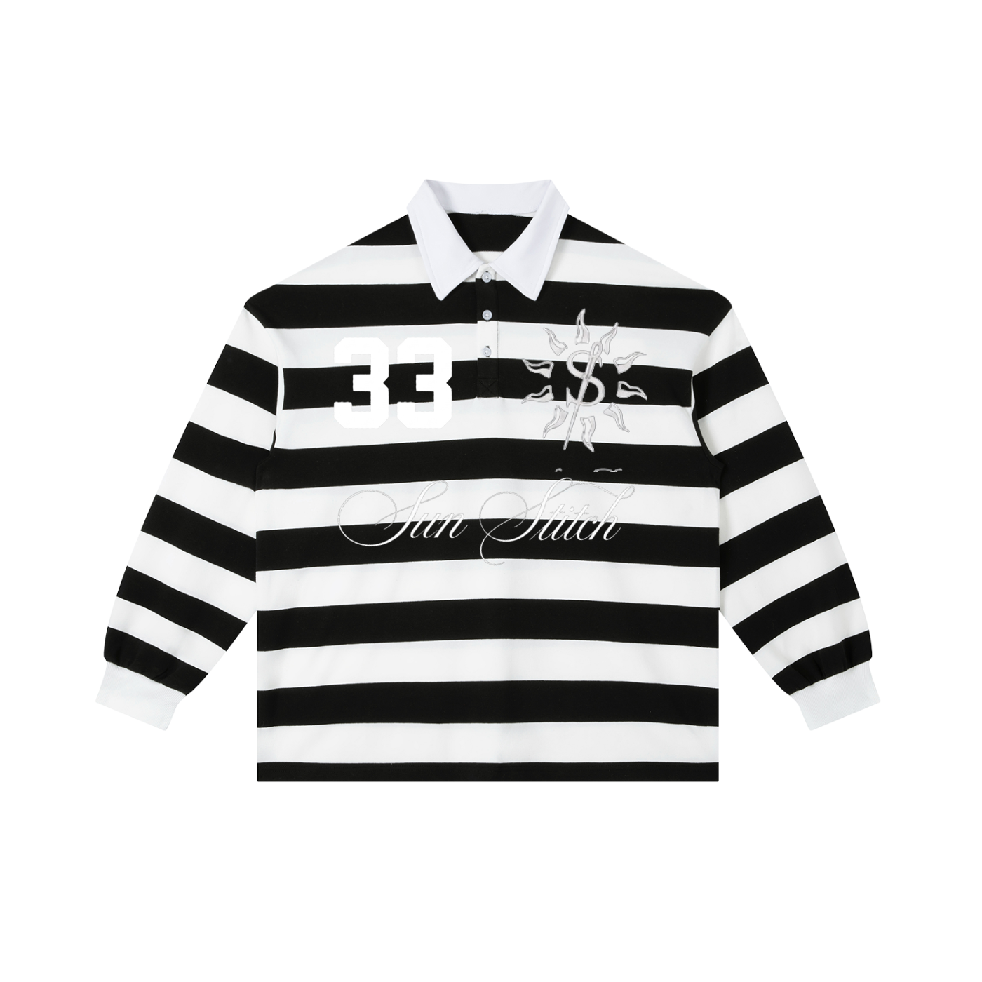 Color Block Stripe Polo Shirt, SunTitch coded